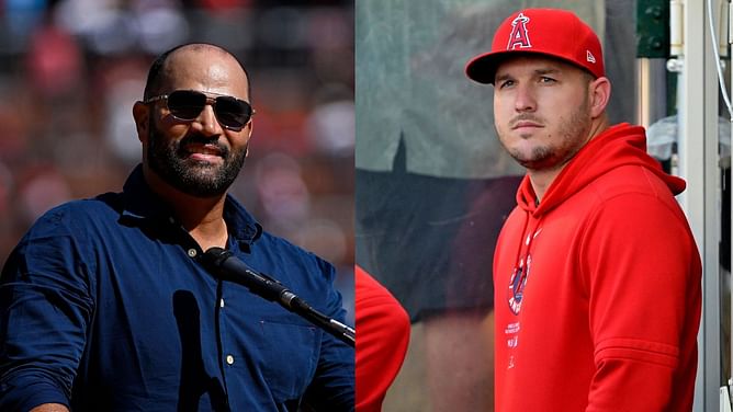 "Even the foul balls, Mike Trout runs" - When Albert Pujols showed his admiration for then-Angels teammate