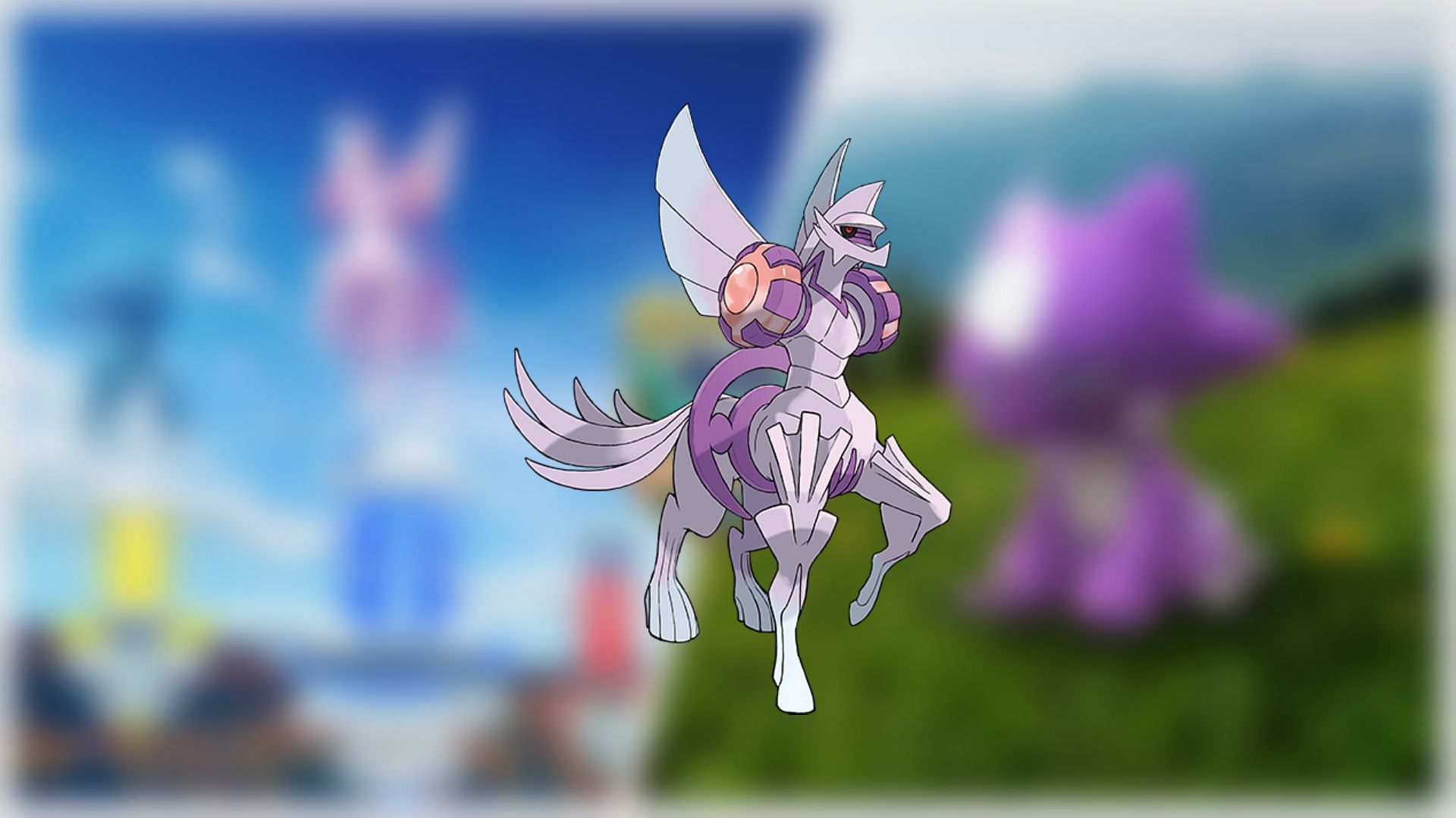 Origin Palkia is an optimized version of Palkia, much like Dialga (Image via Niantic)