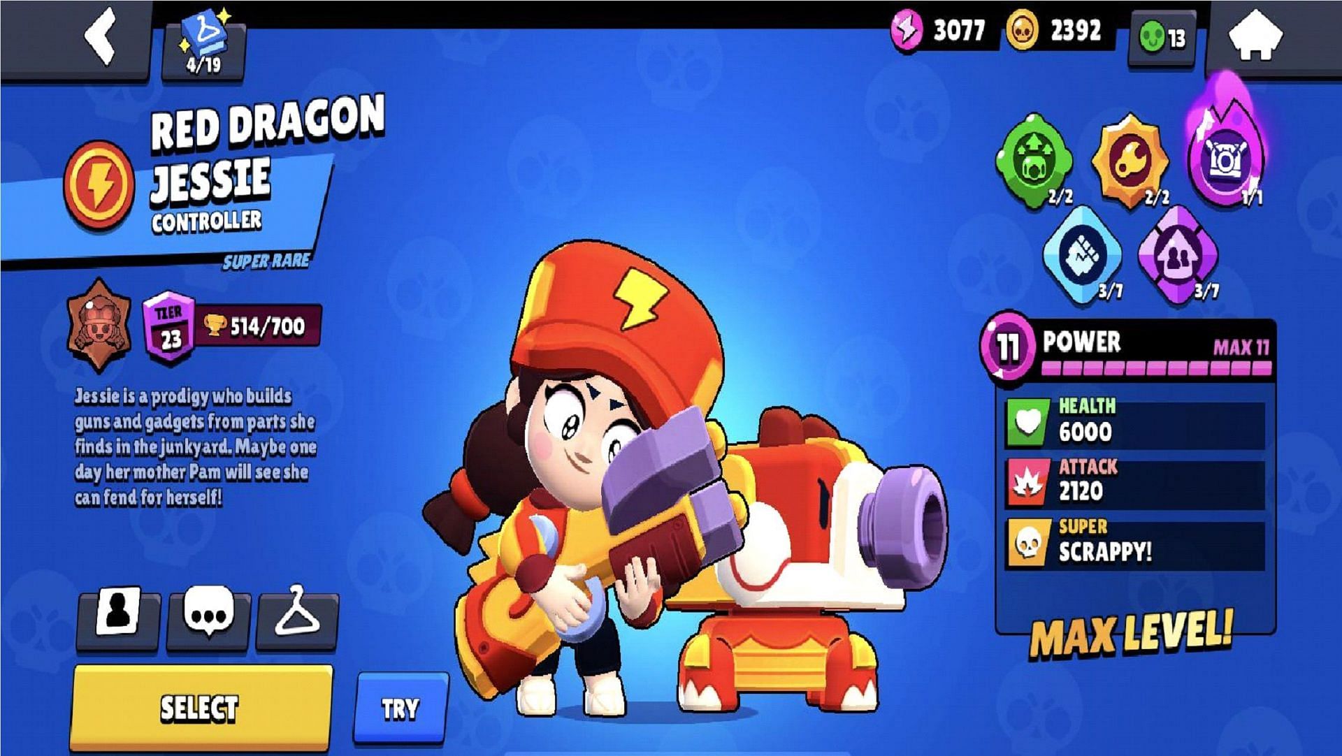 Jessie is among the best Brawlers in the current meta (Image via Supercell)