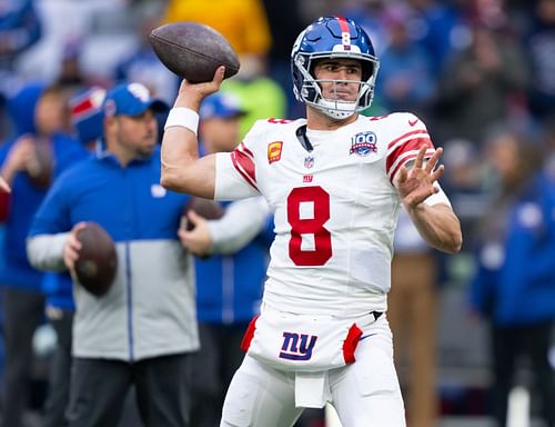 Daniel Jones during Carolina Panthers - New York Giants - Source: Getty