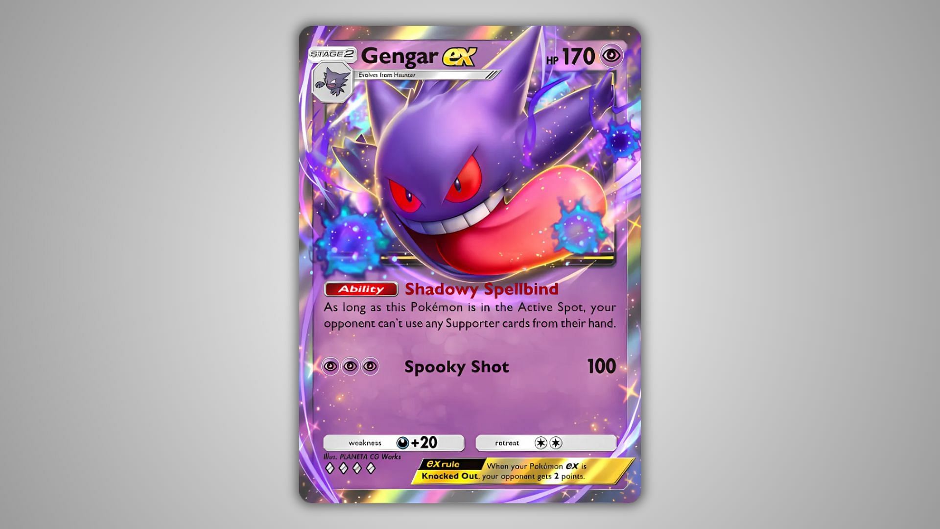 Gengar EX (Image via The Pokemon Company)