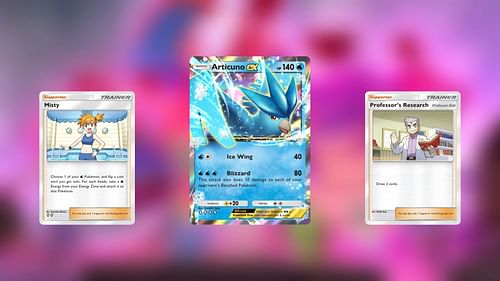 Best starting hand for Articuno ex deck (Image via TPC)