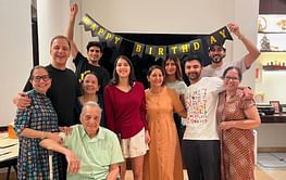 [Picture] "This is all the partying we could muster up" - Shubman Gill attends Agni Chopra's birthday bash