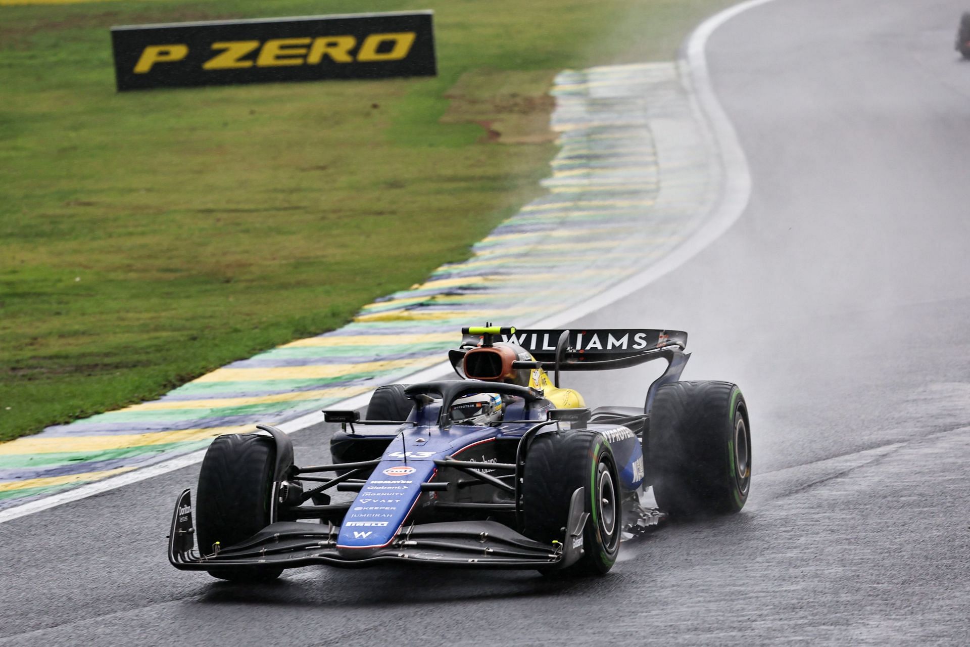 Franco Colapinto of Argentina drives the (43) Williams Racing FW46 Mercedes (Source: Getty)