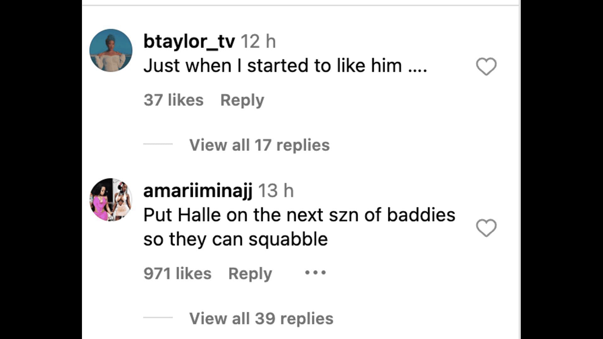 Instagram users comment on Ahna Mac&rsquo;s picture with Halle Bailey&rsquo;s ex: Reactions and details explored. (Image via Instagram/@theshaderoom)