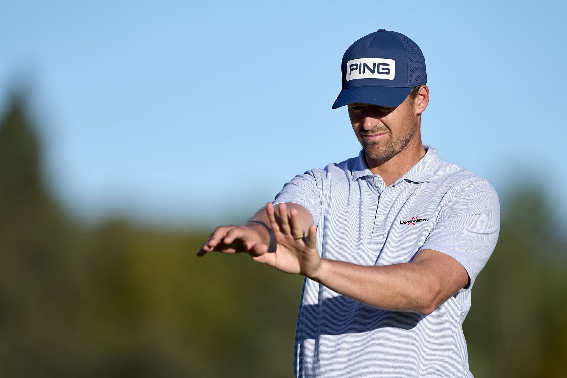 Victor Perez at the Estrella Damm N.A. Andalucia Masters 2024 (Image Source: Getty)