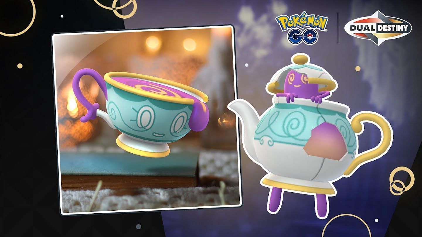 Sinistea and Polteageist debut in the game on December 3 (Image via Niantic)