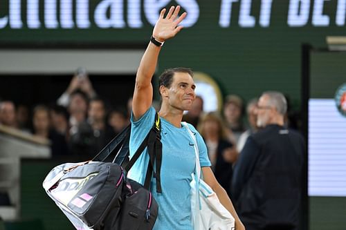 Rafael Nadal had lost in the opening round of the 2024 French Open. (Source: Getty)