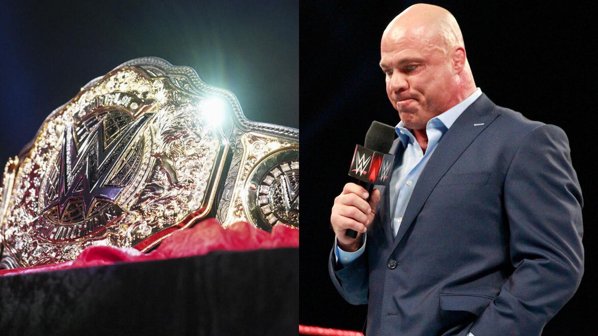 Kurt Angle on RAW! [Image credits: WWE.com]