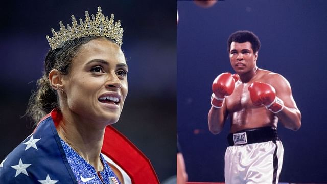 Sydney McLaughlin-Levrone and Muhammad Ali - Source: Getty