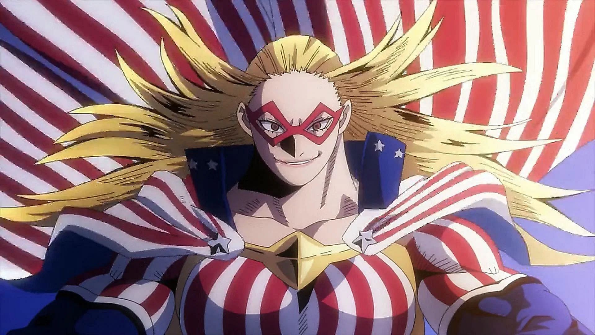 Star and Stripes as shown in the My Hero Academia anime (Image via Studio Bones)