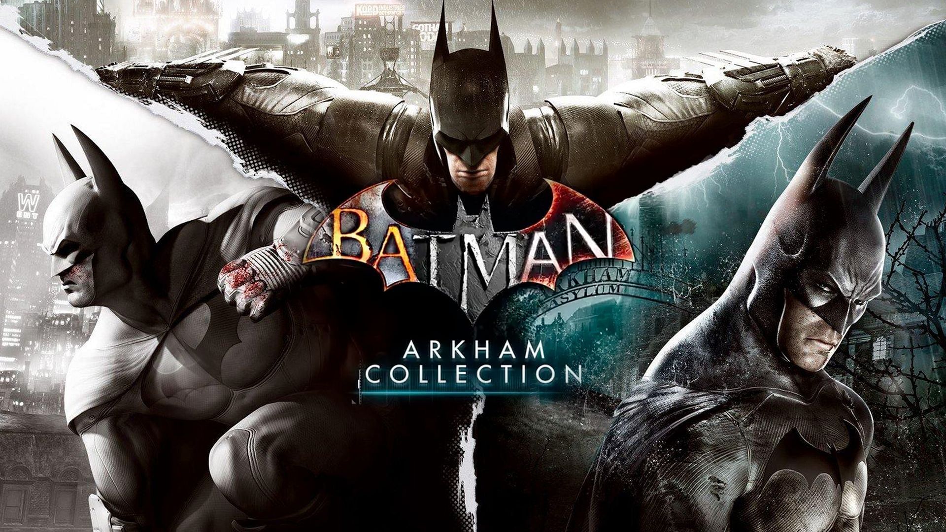 The Arkham trilogy collection (Image via WB Games, Warner Bros. Interactive Entertainment)