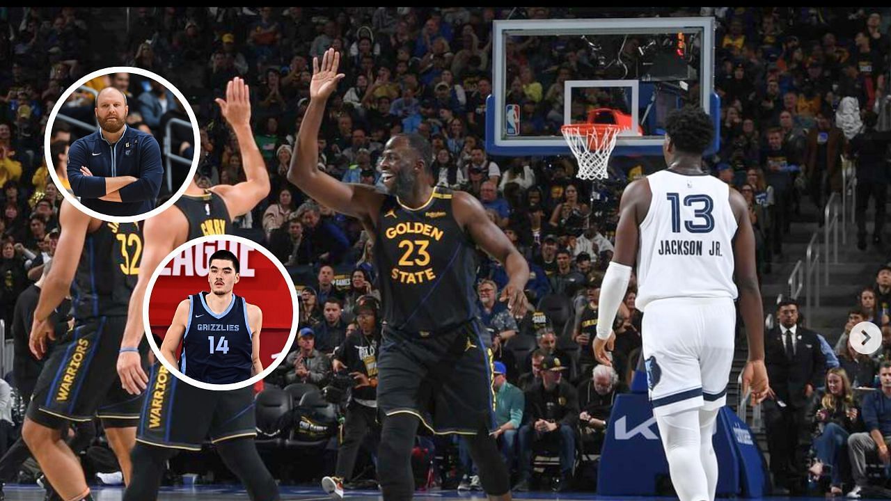 Draymond Green mocks Grizzlies coach Taylor Jenkins