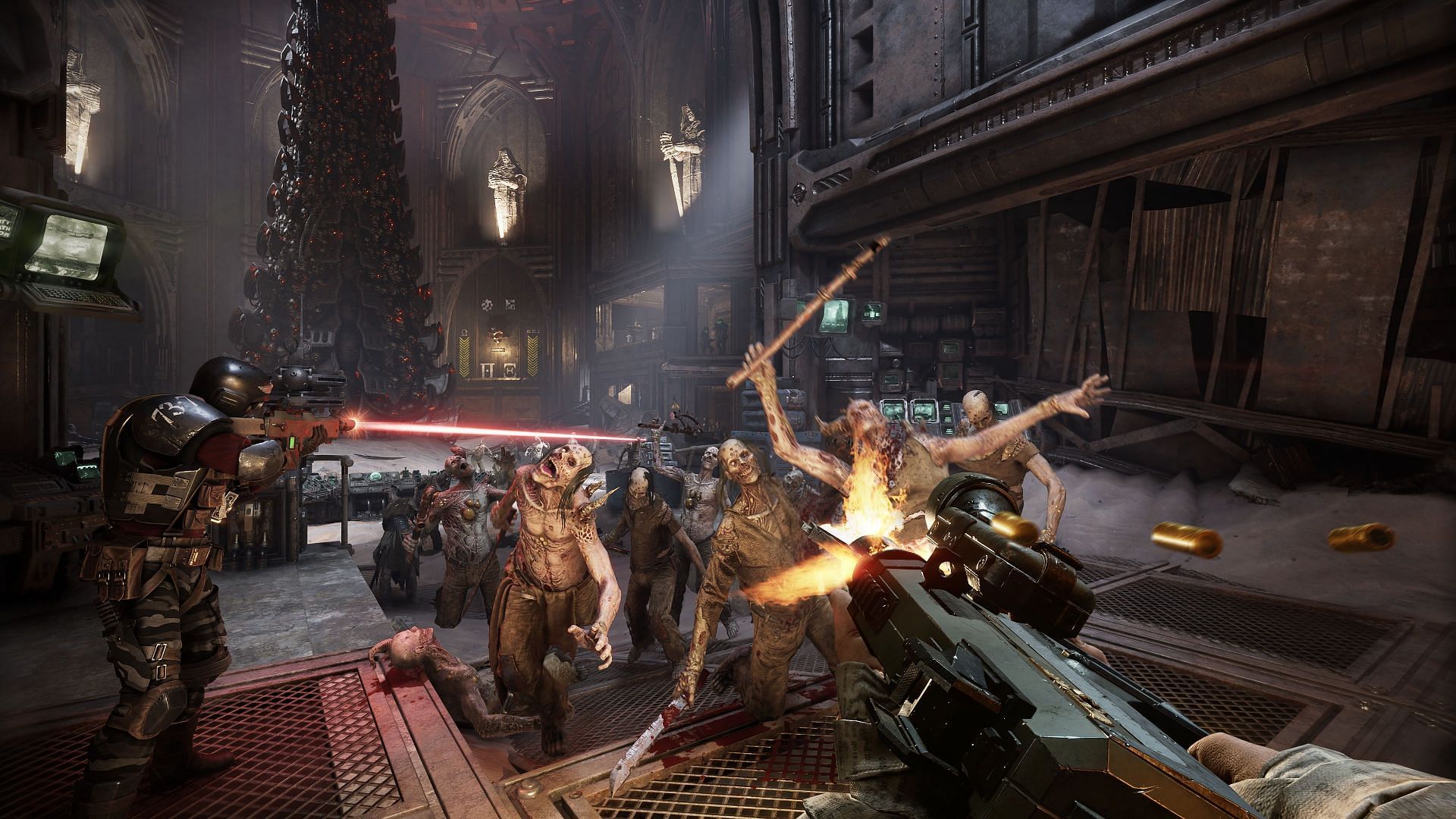 Warhammer 40,000: Darktide will support crossplay (Image via Fatshark)