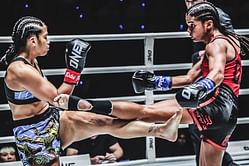 WATCH: Jackie Buntan's best hits in back-and-forth duel with Anissa Meksen to capture women's strawweight kickboxing crown