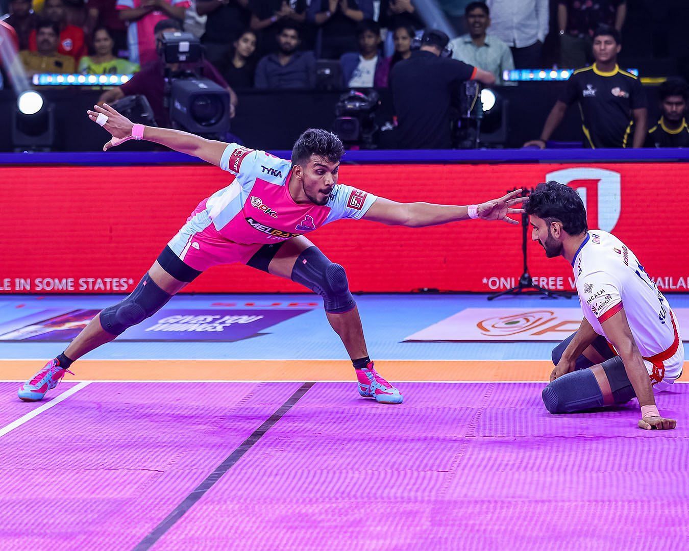 अर्जुन देशवाल ने बनाया बड़ा रिकॉर्ड (Photo Credit - @JaipurPanthers)