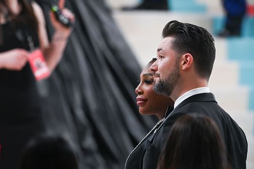 Serena Williams with her husband Alexis Ohanian at the 2023 Met Gala (Image: Getty)