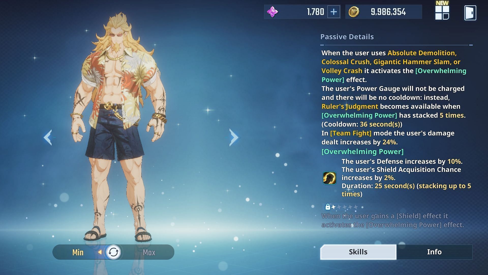 Thomas's passive effects (Image via Netmarble)