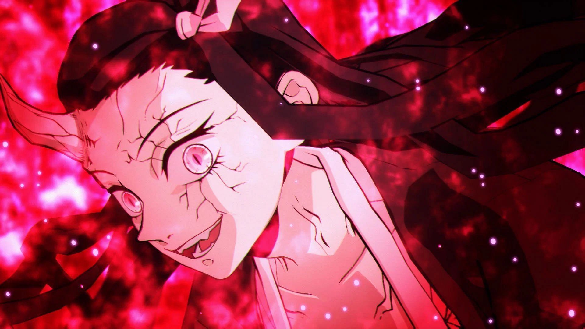 Nezuko in her Demon form (Image via Studio Ufotable)