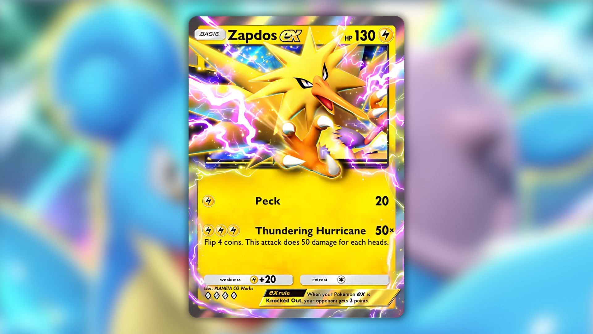 Zapdos' card in Pokemon TCG Pocket (Image via The Pokemon Company)