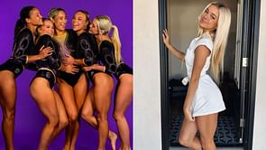 “Gorgeous, strong, athletes”: NCAA fans hype LSU star gymnast Livvy Dunne and her teammates in latest snaps