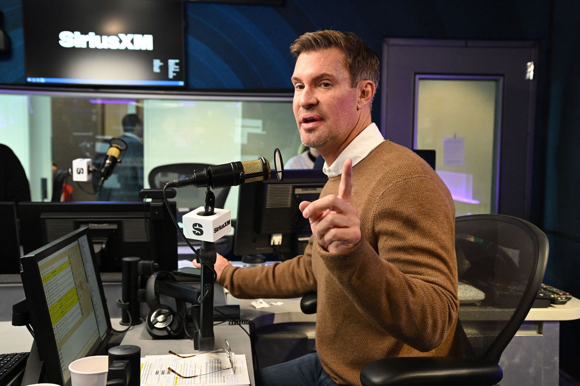 Sutton Stracke And Doug Budin Visit The SiriusXM Studio - Source: Getty