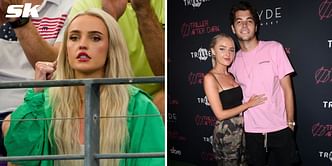 In Pictures: Taylor Fritz's girlfriend Morgan Riddle enjoys League of Legends World Finals, marvels at London venue's "Black Mirror"-like atmosphere