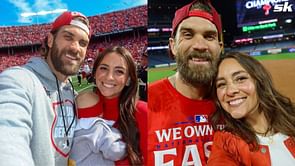 Bryce Harper's wife Kayla shares sweet moment with daughter Brooklyn on her 4th birthday while Phillies star takes home 4th Silver Slugger