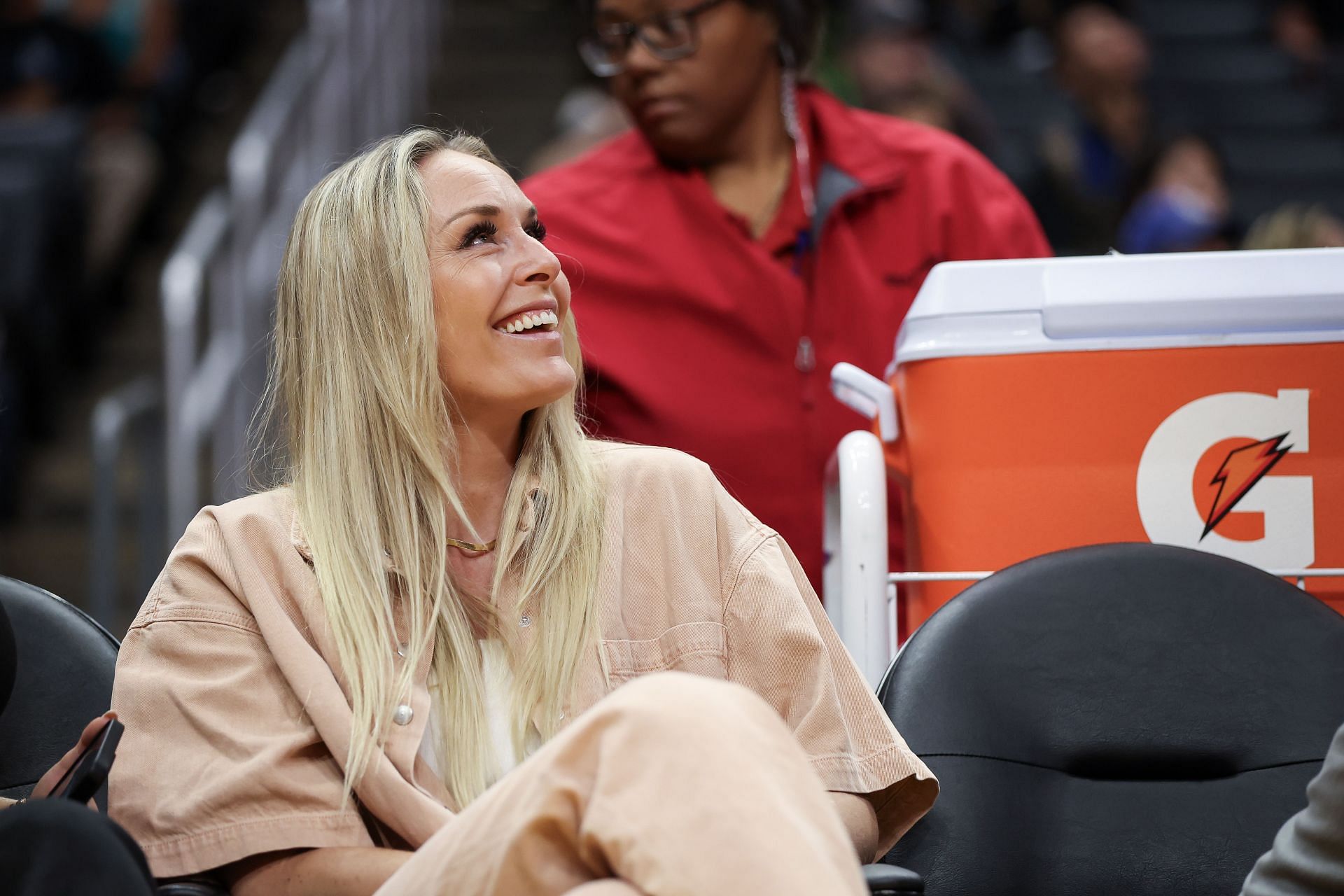 Lindsey Vonn at the Minnesota Lynx v Los Angeles Sparks - (Source: Getty)