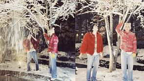 “Never beating the bear allegations”- Fans react as BTS' Taehyung and Park Hyo-shin share a heartwarming snowy moment in the latest Instagram post