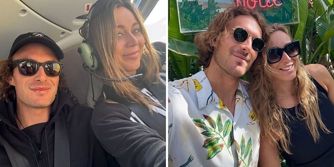 Paula Badosa and boyfriend Stefanos Tsitsipas embark on another icy "adventure" after Iceland; bask in the beauty of Swiss Alps with adorable selfie