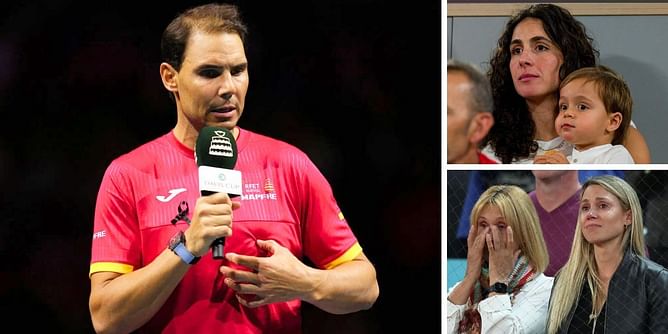 "They kept me grounded" - Rafael Nadal pays emotional tribute to his wife Maria, baby son & family, looks ahead to 'easier' future with their support