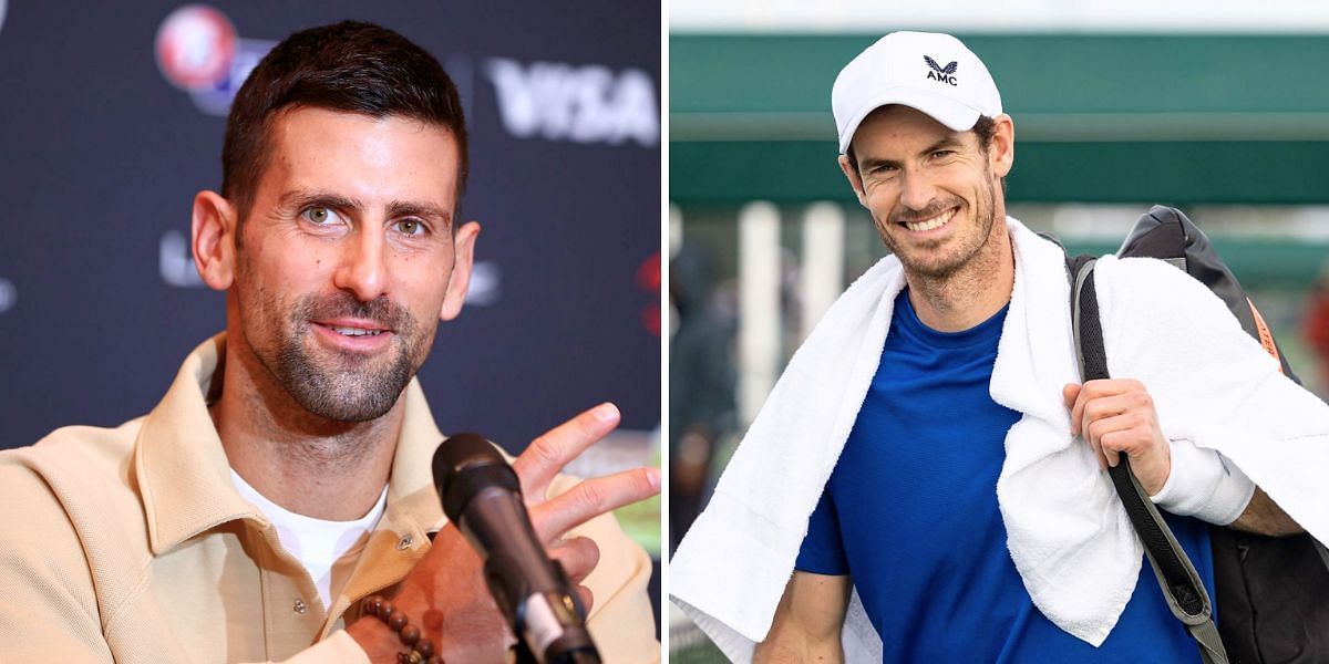 Novak Djokovic (L) &amp; Andy Murray (R) [Image Source: Getty Images]