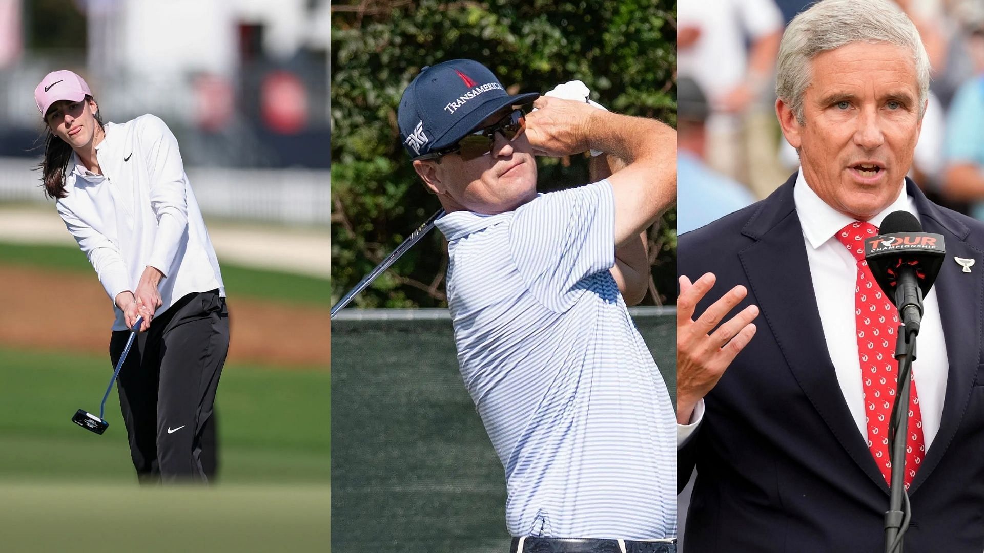 Caitlin Clark, Zach Johnson, and Jay Monahan will compete in the RSM Classic pro-am