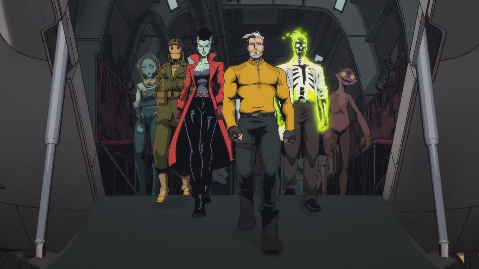 Cast and characters of Creature Commandos (Image via Warner Bros. Discovery)