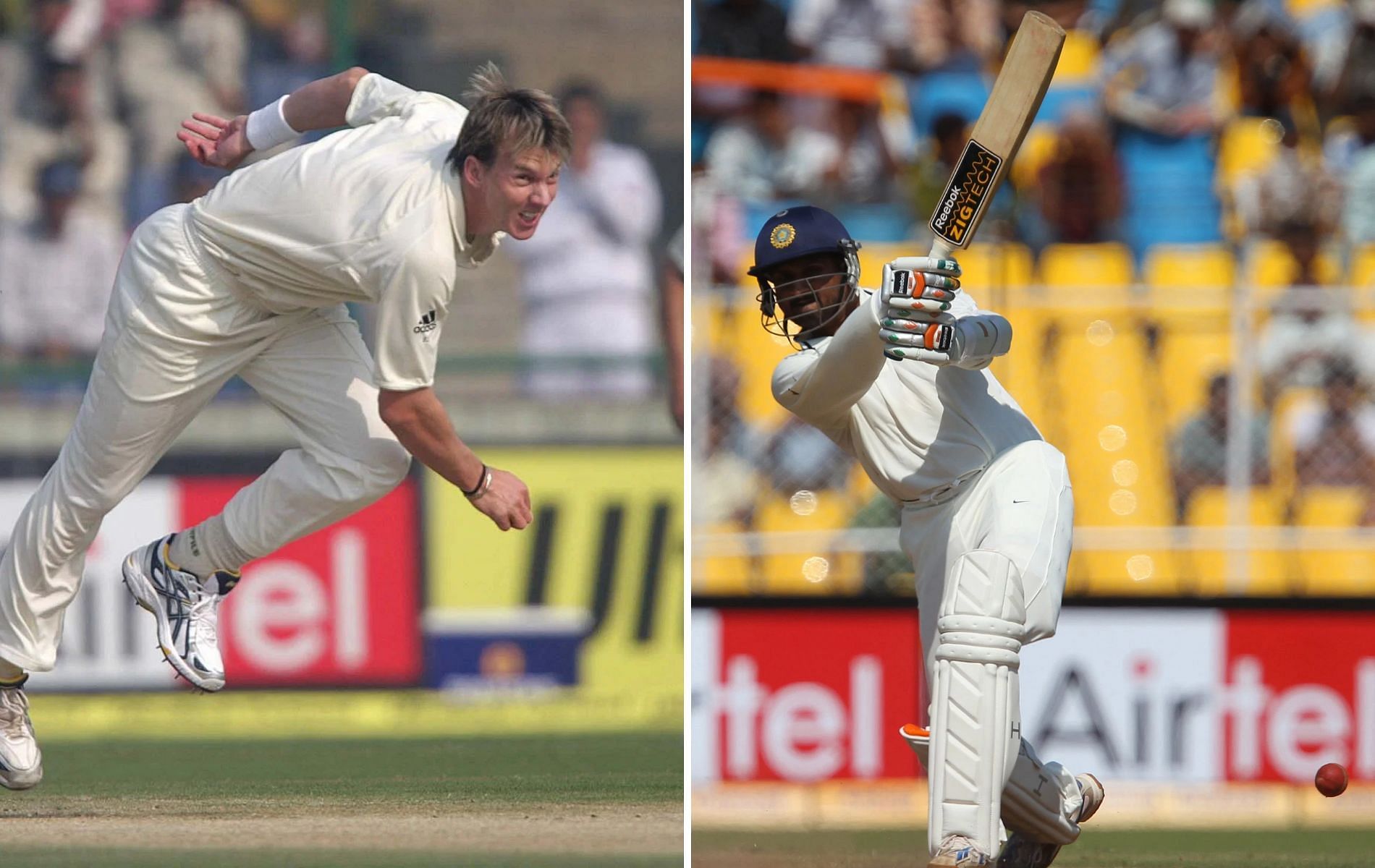 Harbhajan and Lee were in the thick of several closely fought India-Australia clashes in the 2000s [Credit: Getty]