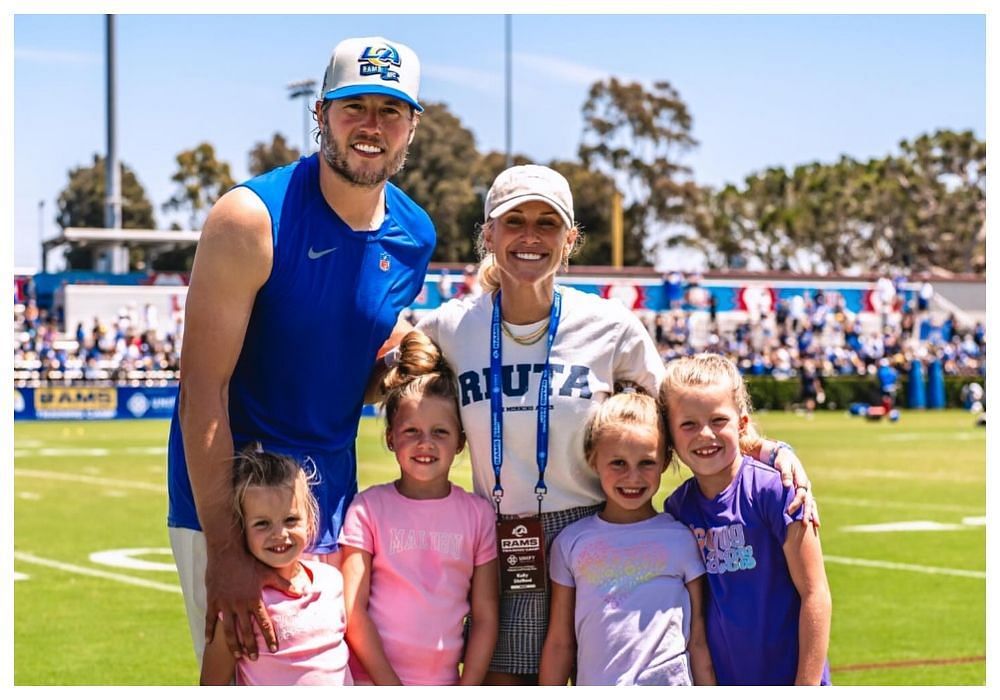 Matthew Stafford Kids