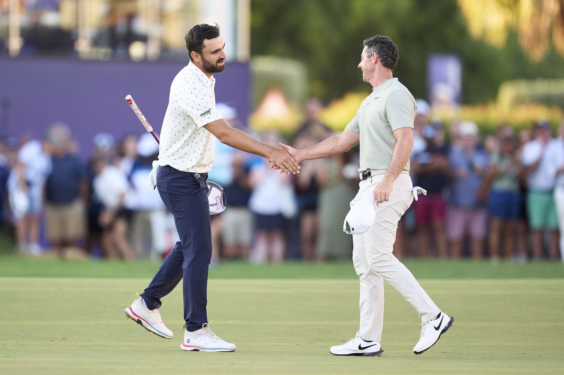 Who is leading the 2024 DP World Tour Championship after day 3