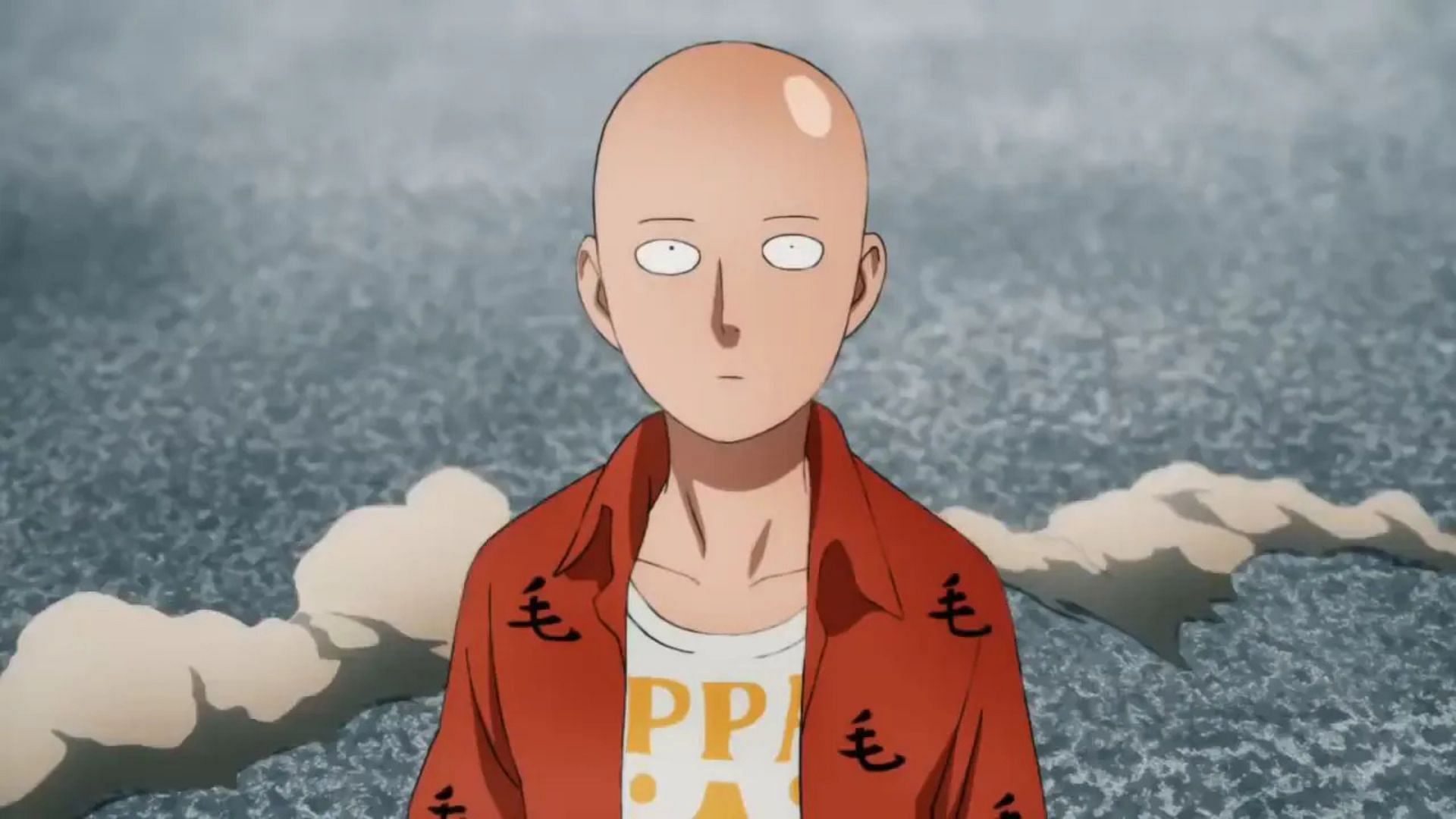 Saitama as seen in One Punch Man season 2 anime (Image via J.C.Staff)