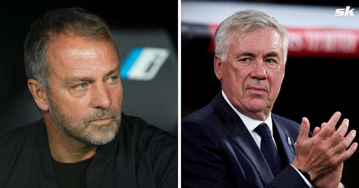 Barcelona manager Hansi Flick (left) &amp; Real Madrid manager Carlo Ancelotti (right) - (Image: All images from Getty)