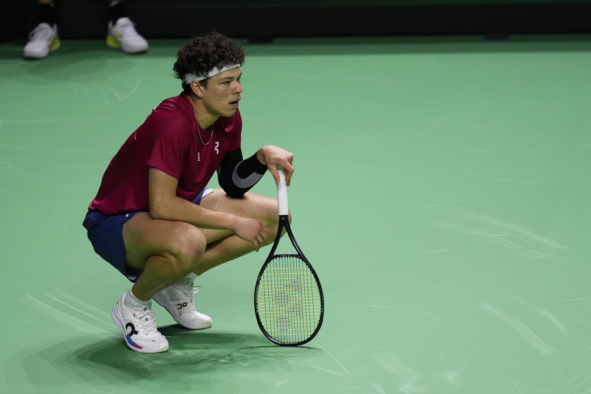 Ben Shelton made his Davis Cup debut at the ongoing 2024 Finals in Malaga - Image Source: Getty