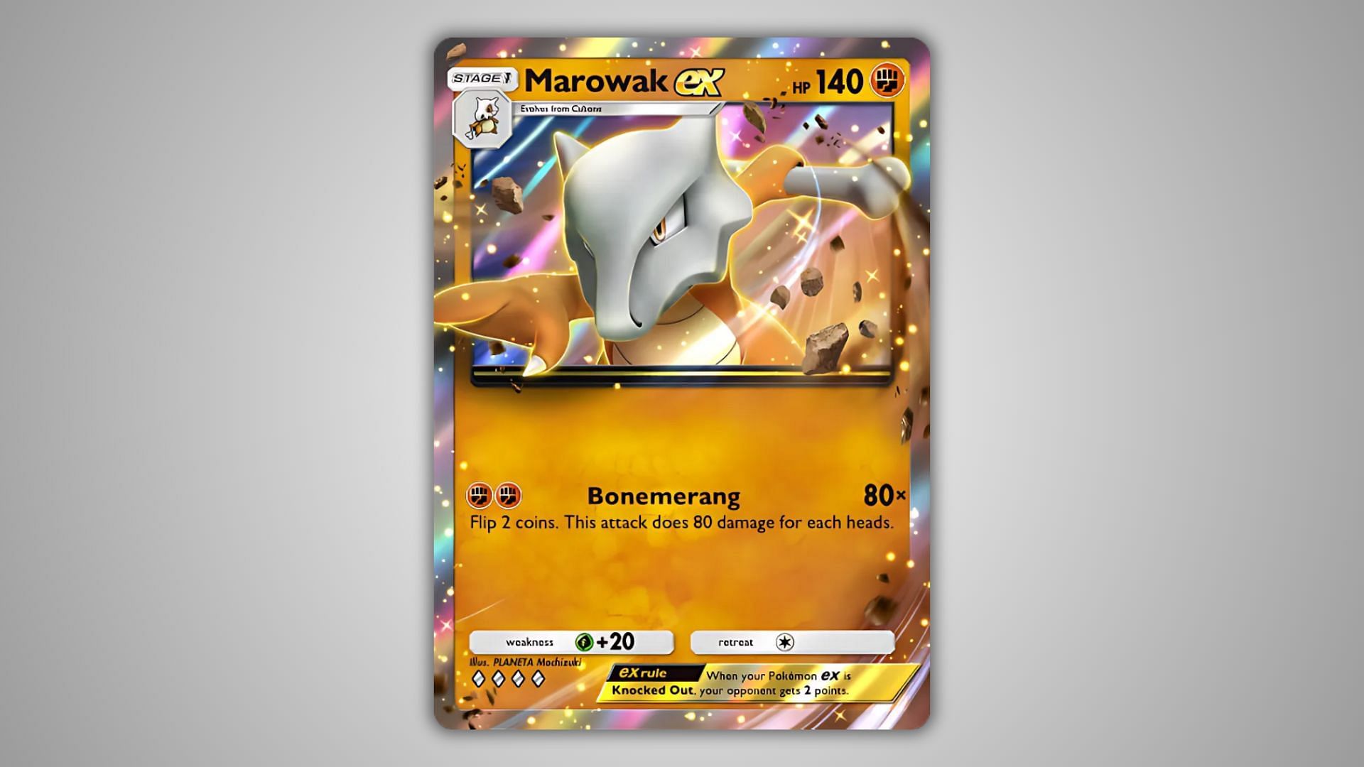 Marowak EX (Image via The Pokemon Company)