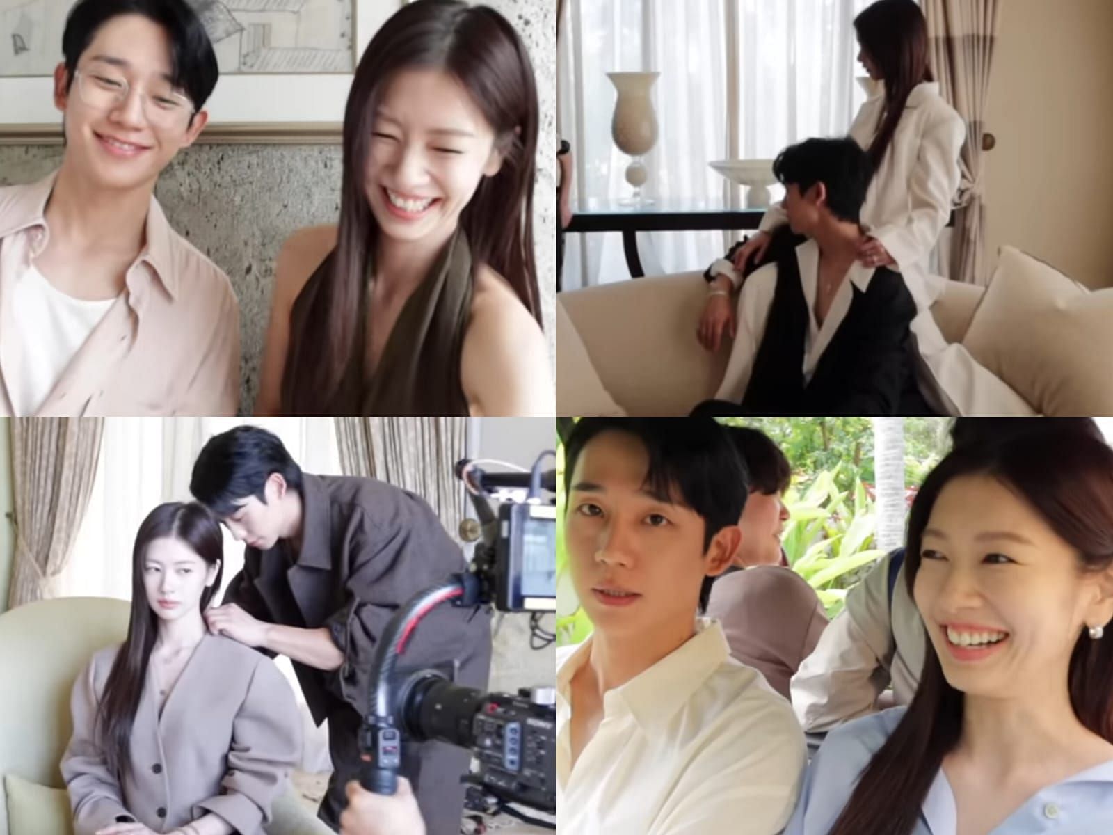 Fans in a frenzy over Love Next Door&rsquo;s Jung Hae-in &amp; Jung So-min&rsquo;s Bali photoshoot behind-the-scenes chemistry (Image via @ssomday/YouTube)