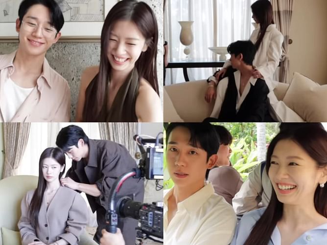 “Haessom fandom, are we still alive?”- Fans in a frenzy over Love Next Door’s Jung Hae-in & Jung So-min’s Bali photoshoot behind-the-scenes chemistry