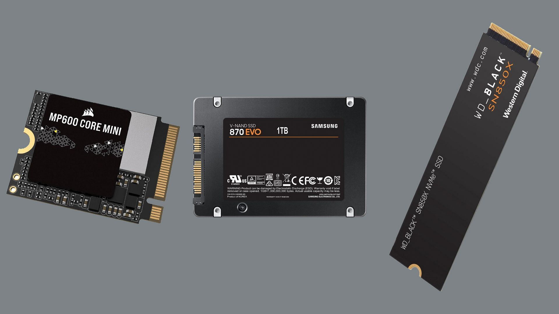 Some of the best SSD deals on Black Friday 2024.