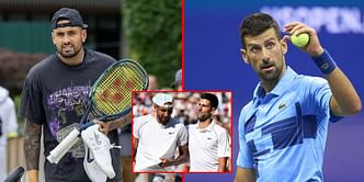 Nick Kyrgios reveals how Novak Djokovic conversation at Wimbledon became a 'turning moment' after he almost decided to quit tennis