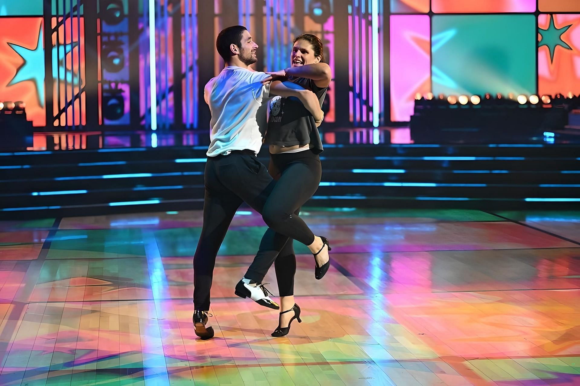 Ilona Maher and Alan Bersten at Dancing with the stars show / Photo: Instagram / @ilonamaher