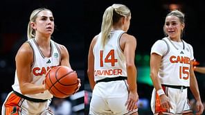 “Forgot they can actually hoop”: NCAAB fans surprised to see Miami’s Hanna and Haley Cavinder's fiery performance vs. Florida