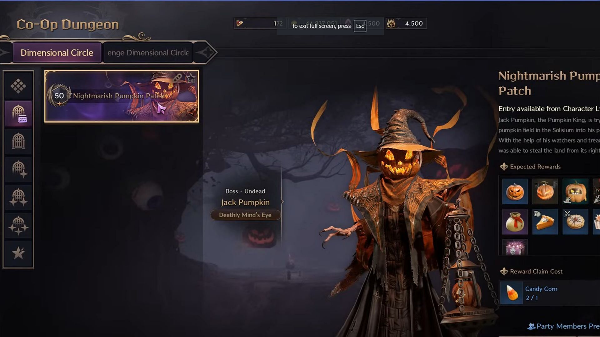 Limited Time Event Co-op Dungeon Haunted Labyrinth (Image via NCSoft || YouTube/ArzyeL Gaming)