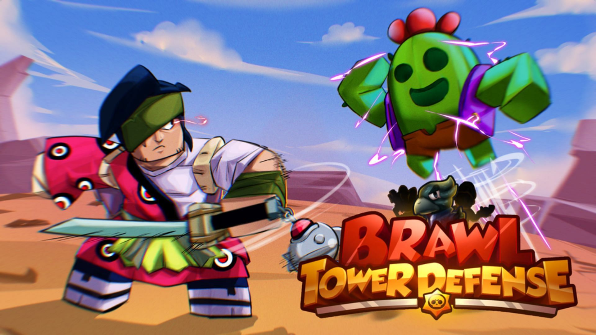 Defend your base in Brawl Tower Defense (Image via Roblox)